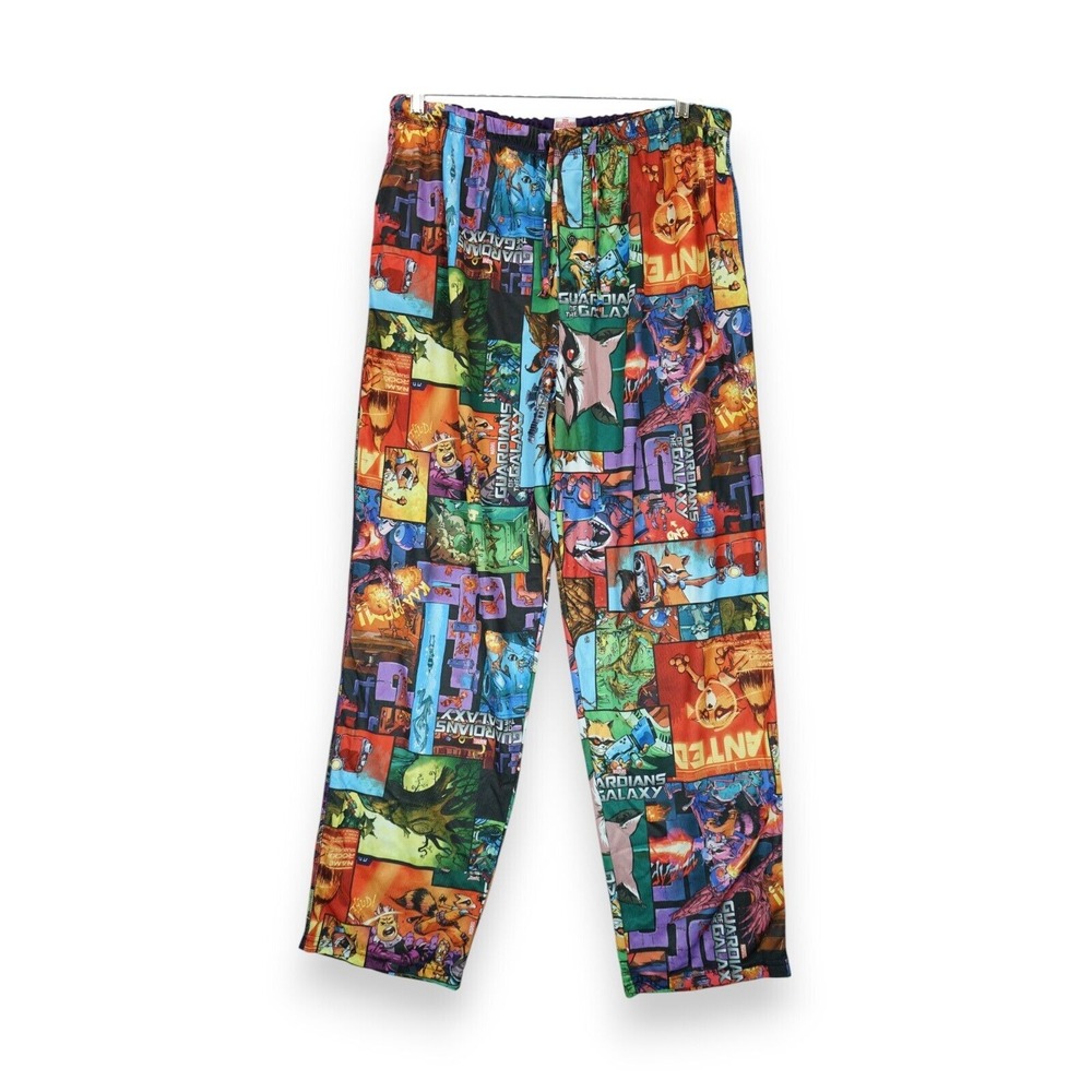 MARVEL Guardians of the Galaxy Teen/Men's Pajama PJ Pants Elastic Waist Size XL